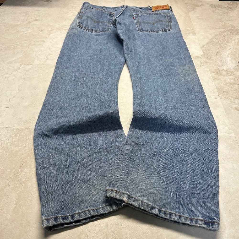 Levi's 517 Bootcut Jeans Blue Mens 32x32 Medium Wash Western Denim 00517-4891